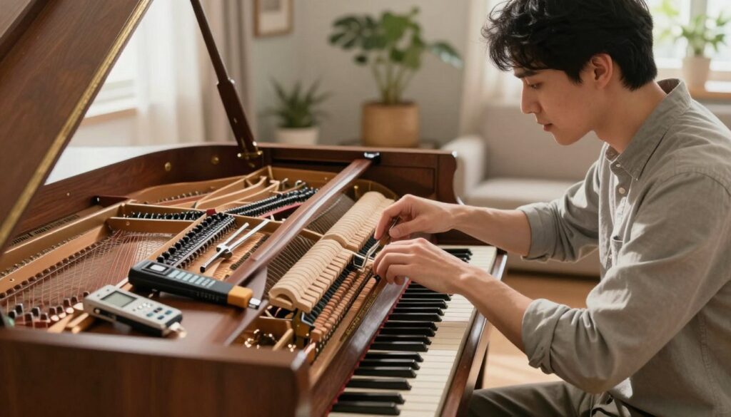 Is it easy to tune a piano by yourself